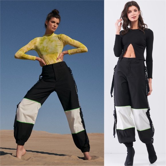 TRENDY DOLLZ Parachute Racetrack Cargo Pan… - Picture 2 of 8